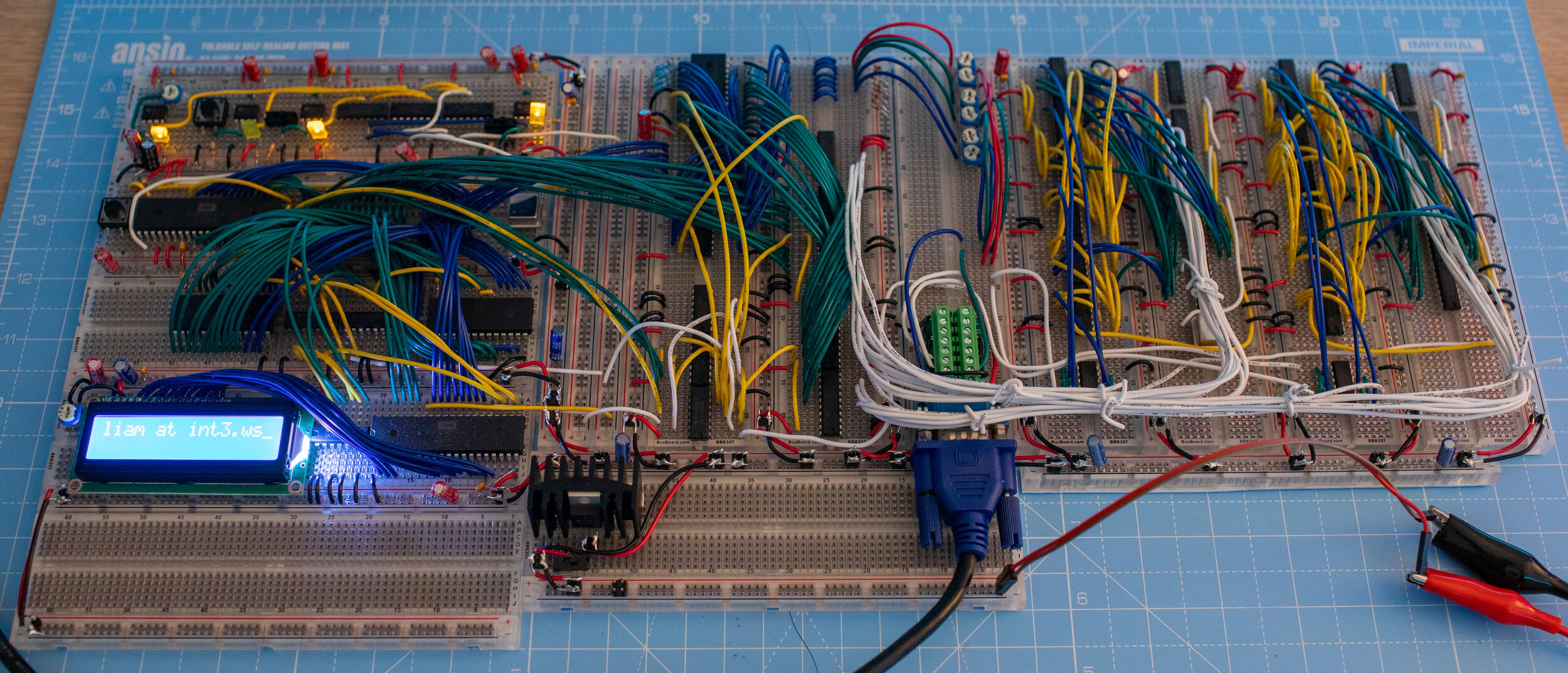 65c02 Breadboard Computer